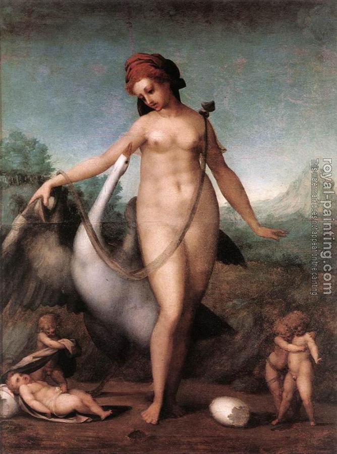 Jacopo Da Pontormo : Leda And The Swan